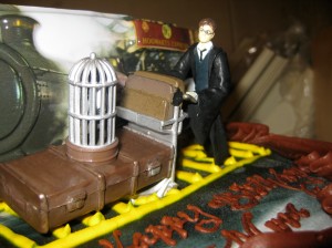 Hogwarts Express cake